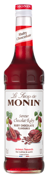 Сироп Рубіновий Шоколад Monin 0,7 л (Ruby chocolate) 3052911761454 фото